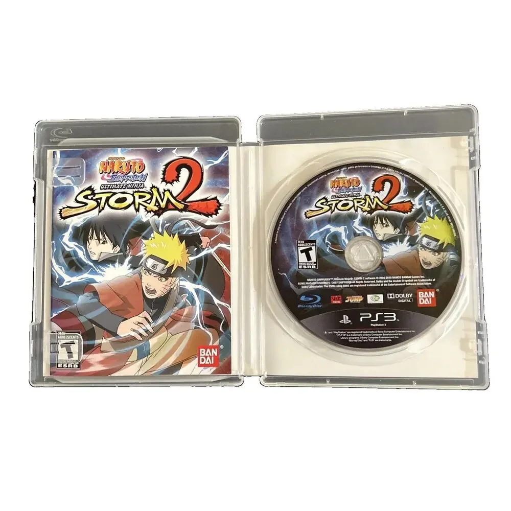 Naruto Shippuden Ultimate Ninja Storm 2 PlayStation 3 PS3 CIB Very Good